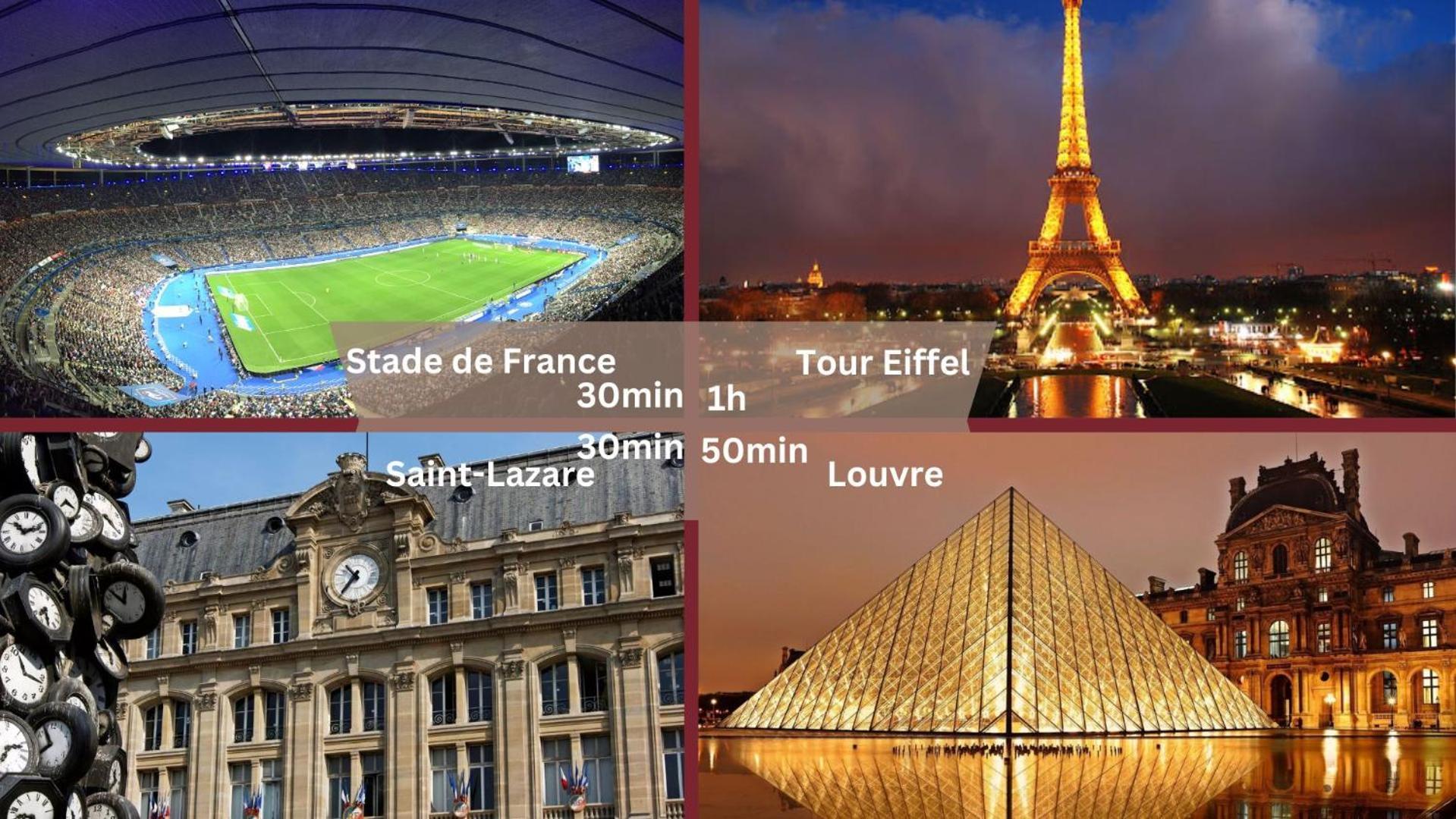 Destiny Appart' Paris -Beauvais-Orly- Podcasts- Stade De France Stains Extérieur photo